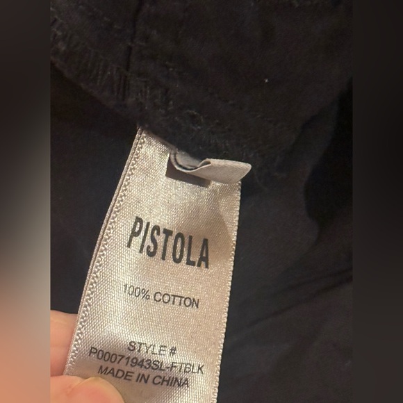 Pistola Rosie Utility Jumpsuit in Fade to Black Denim Y2K Style Size Medium - Picture 5 of 10